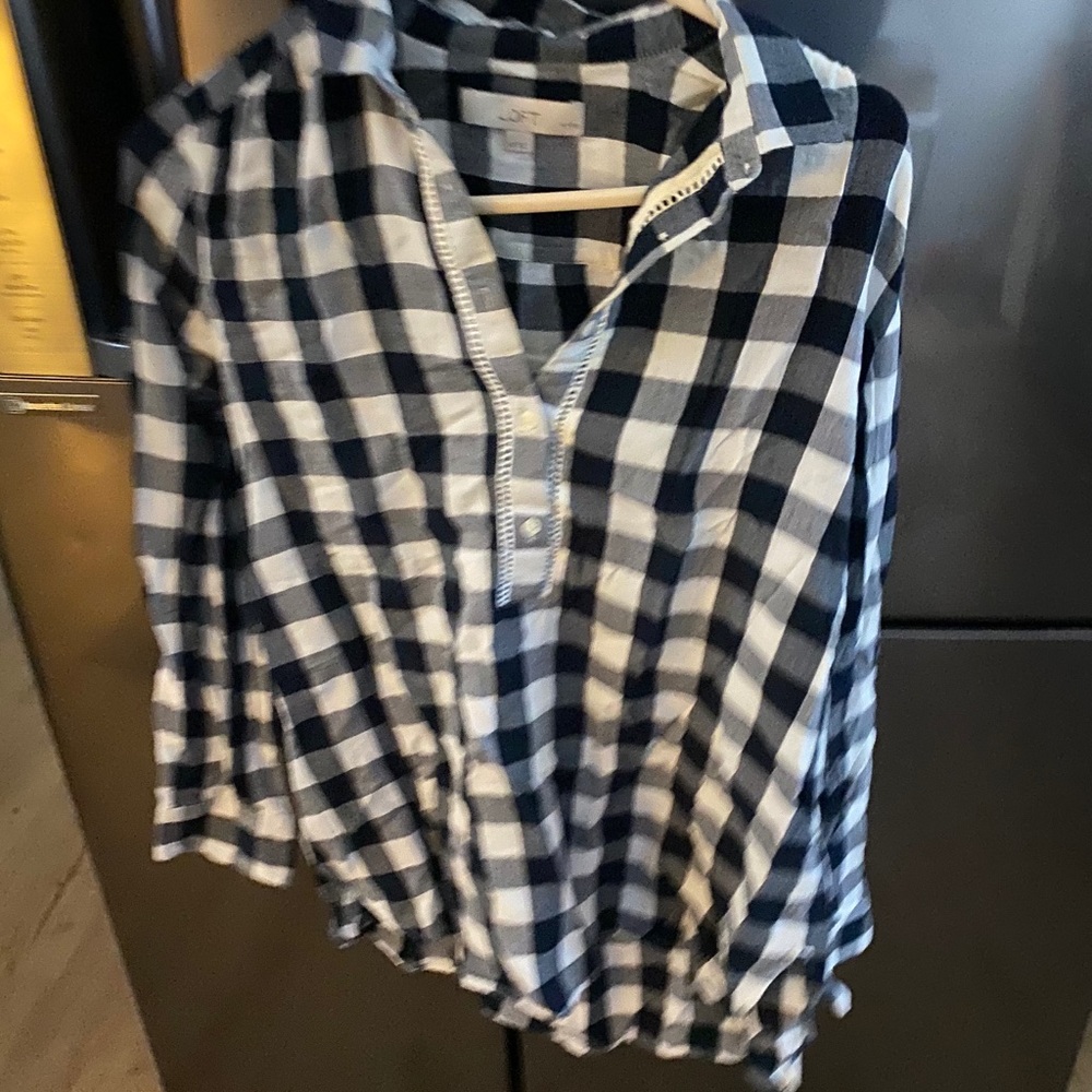 LOFT Buffalo print pullover